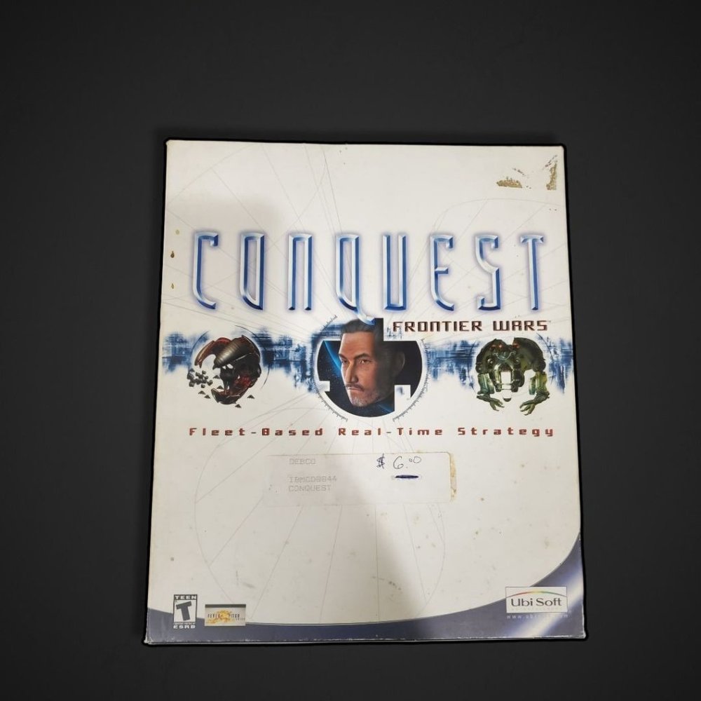 Conquest Frontier Wars Big Box PC Game Retro